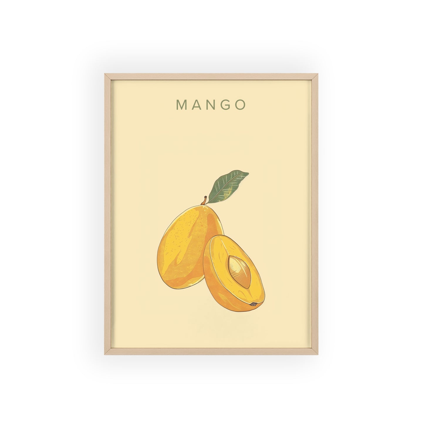 Mango - Poster in Rahmen