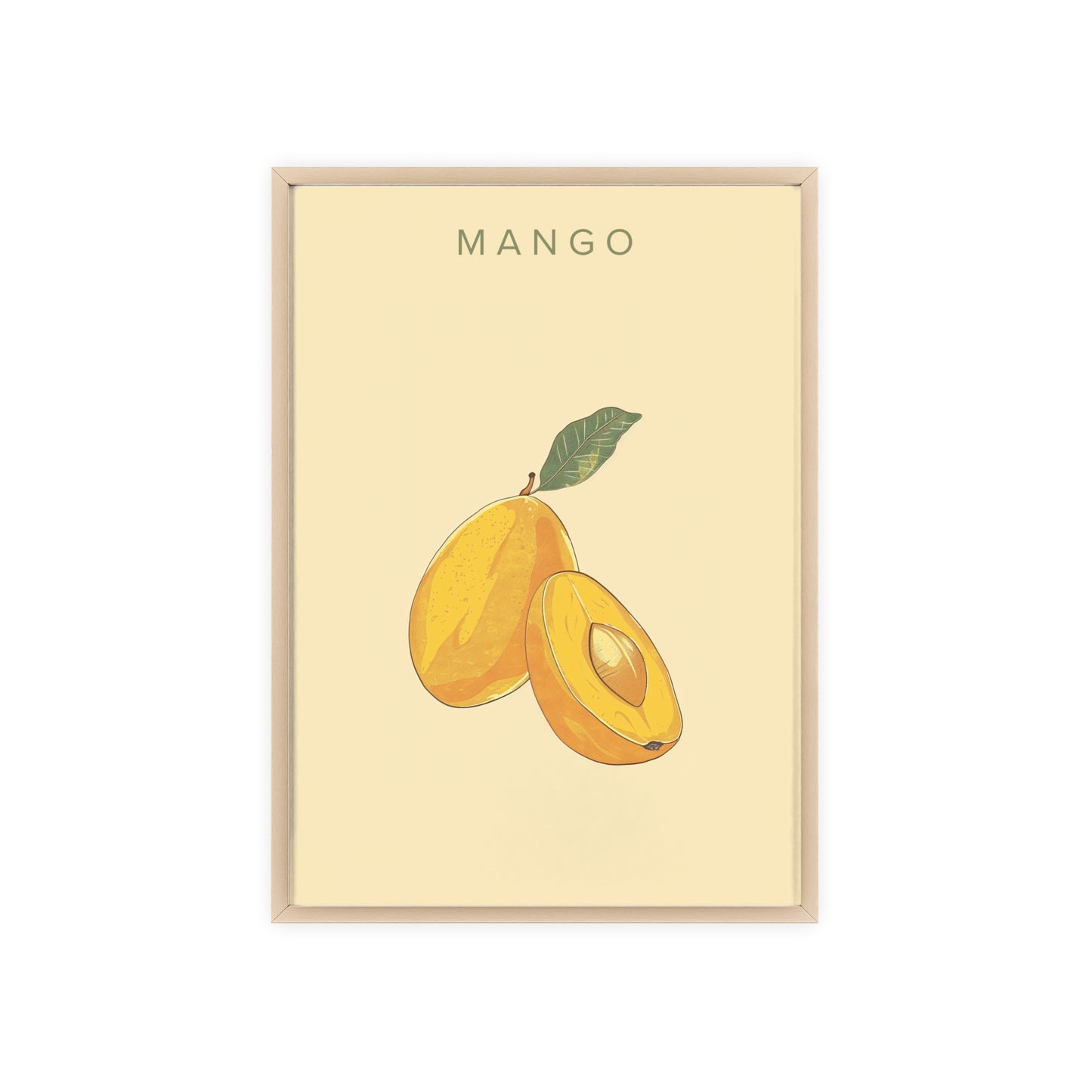 Mango - Poster in Rahmen