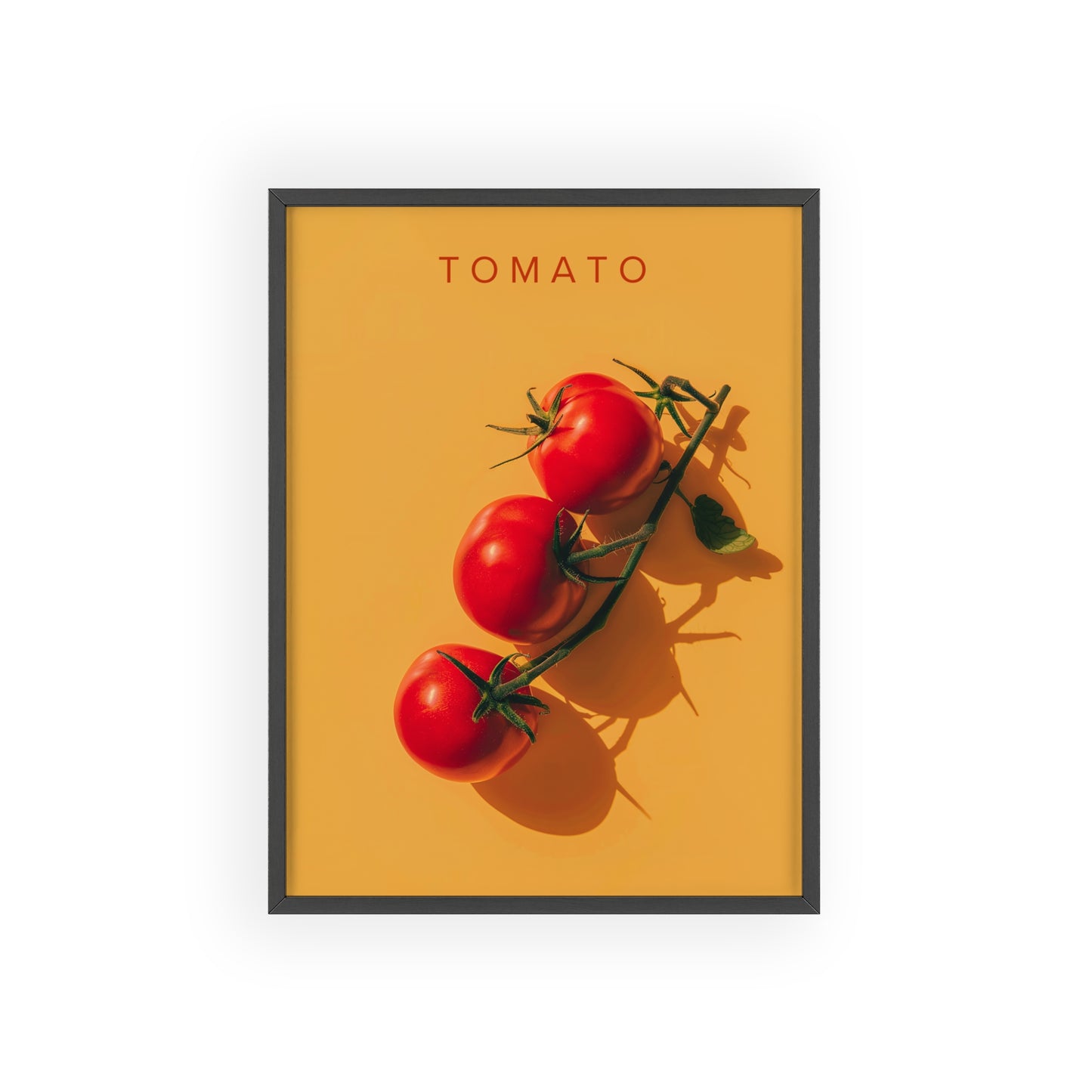 Tomaten - Poster in Rahmen