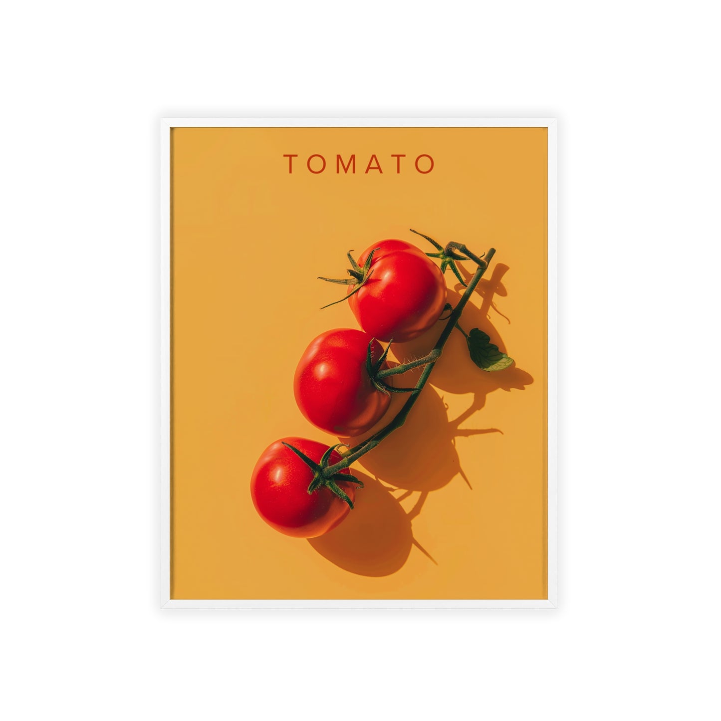 Tomaten - Poster in Rahmen