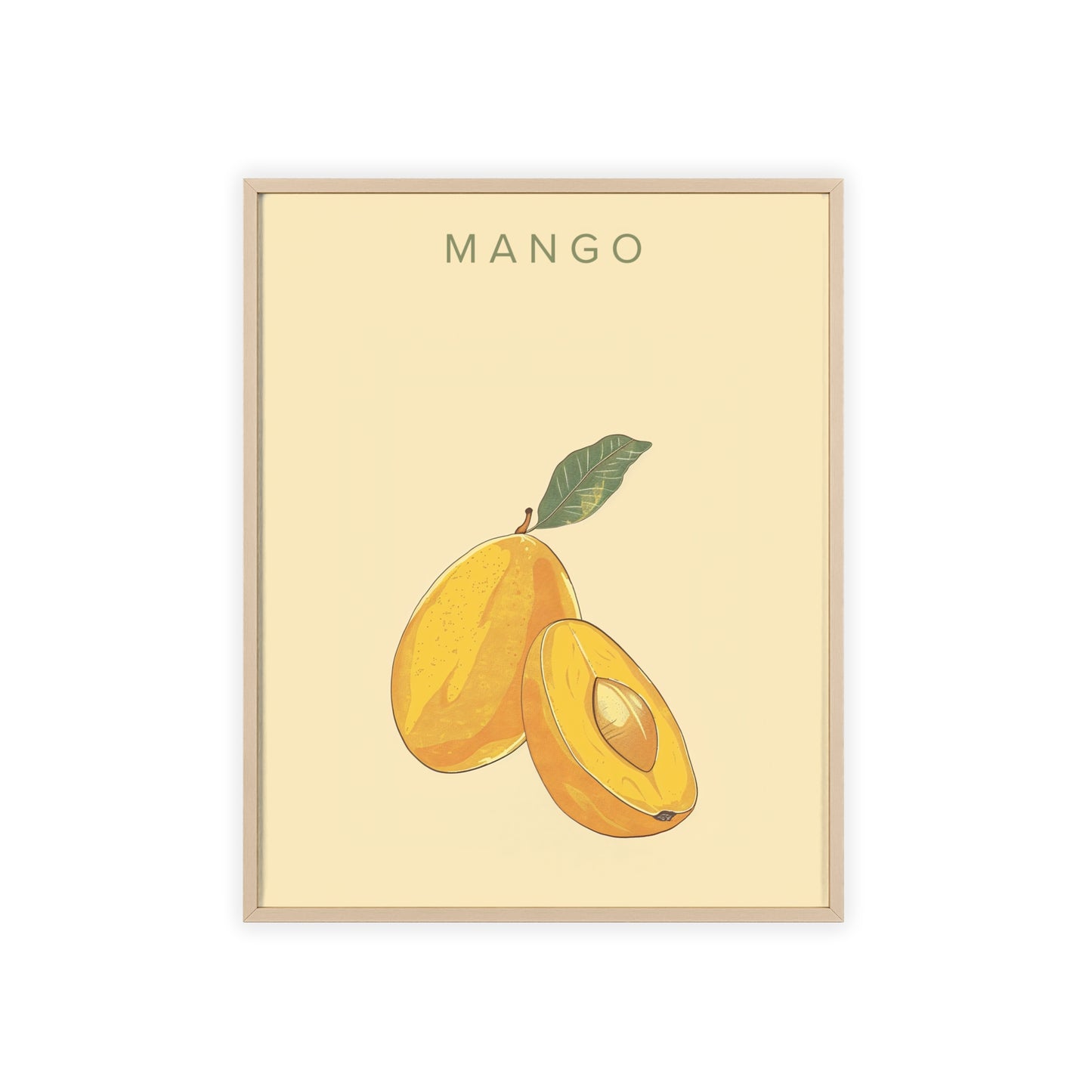 Mango - Poster in Rahmen