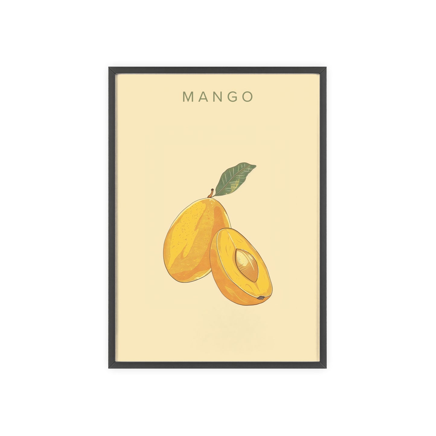 Mango - Poster in Rahmen