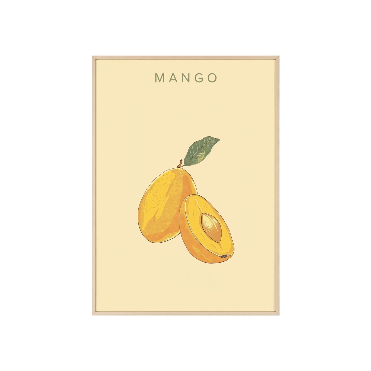 Mango - Poster in Rahmen