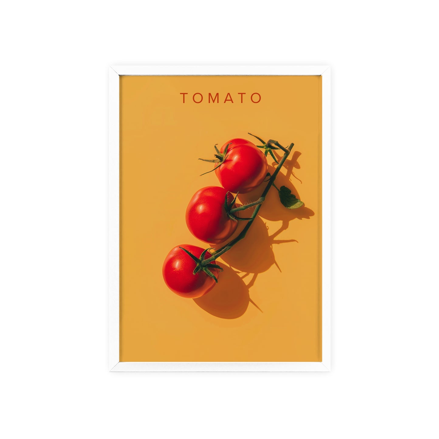 Tomaten - Poster in Rahmen