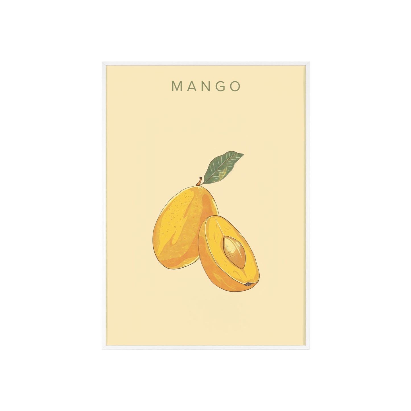 Mango - Poster in Rahmen