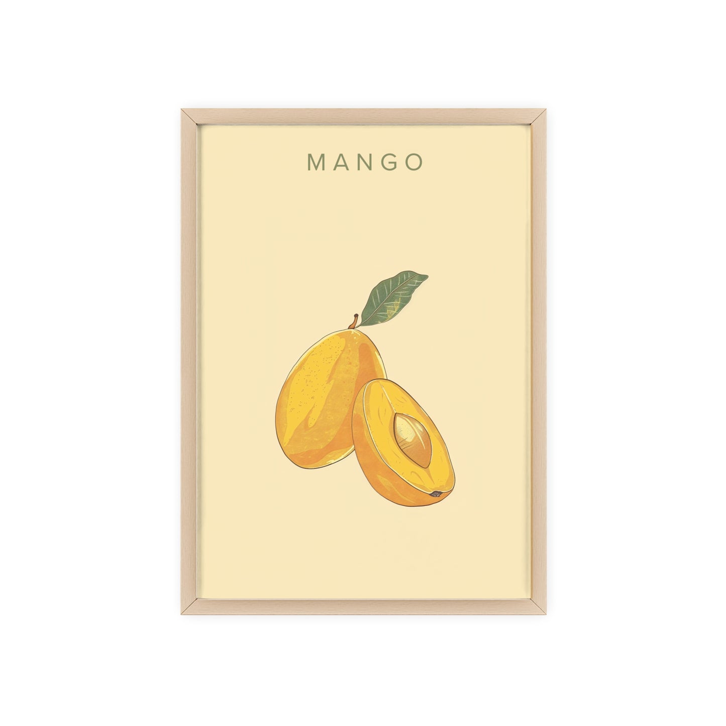 Mango - Poster in Rahmen