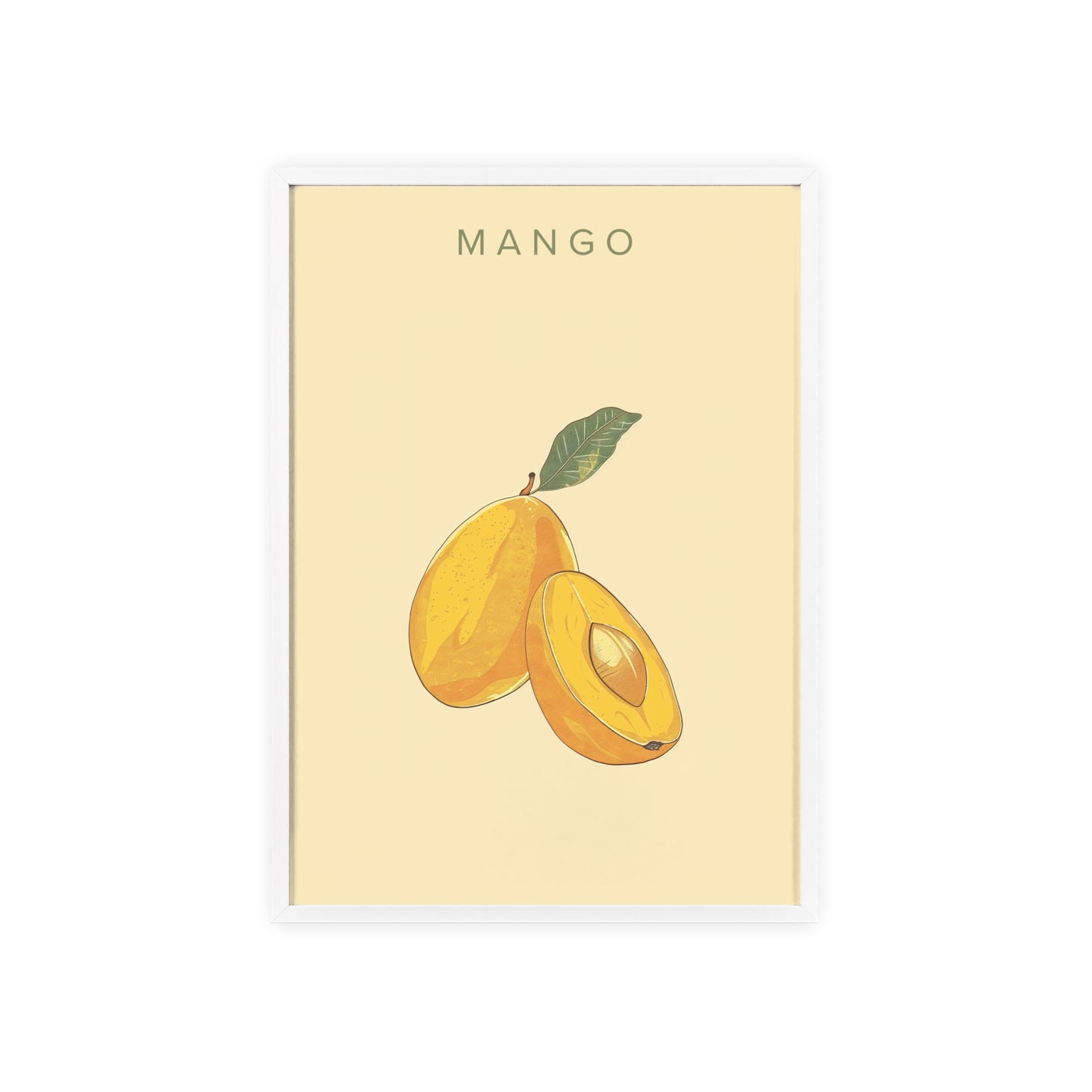 Mango - Poster in Rahmen