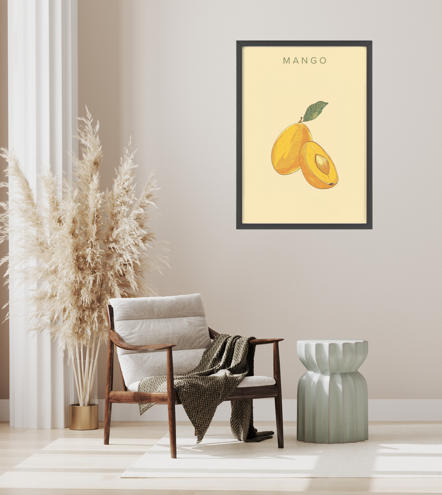 Mango - Poster in Rahmen