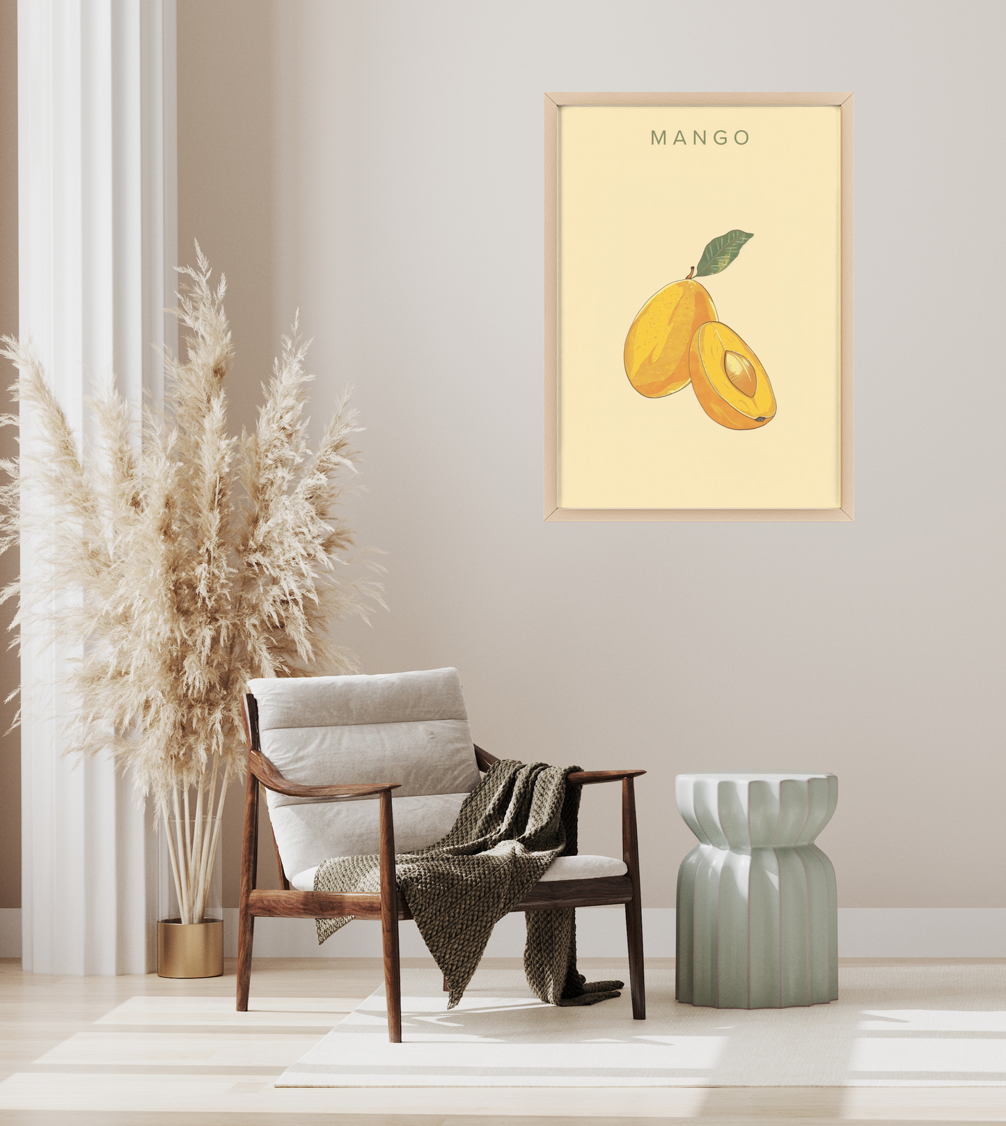 Mango - Poster in Rahmen