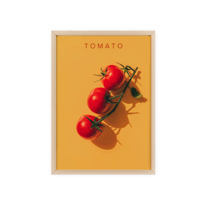 Tomaten - Poster in Rahmen