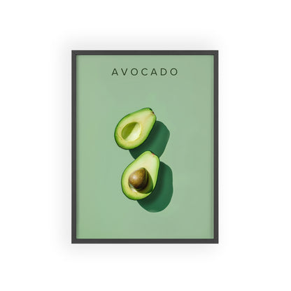 Avocado - Poster in Rahmen