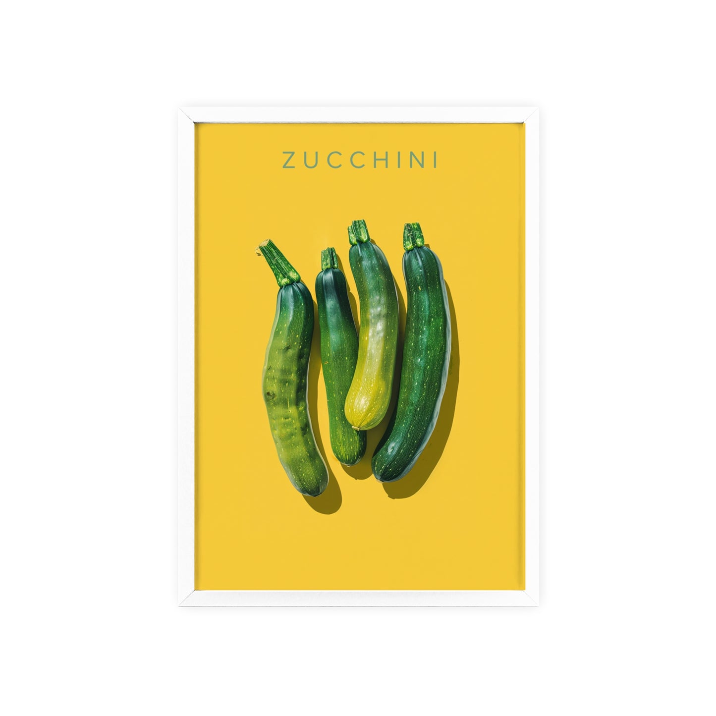 Zucchini - Poster in Rahmen
