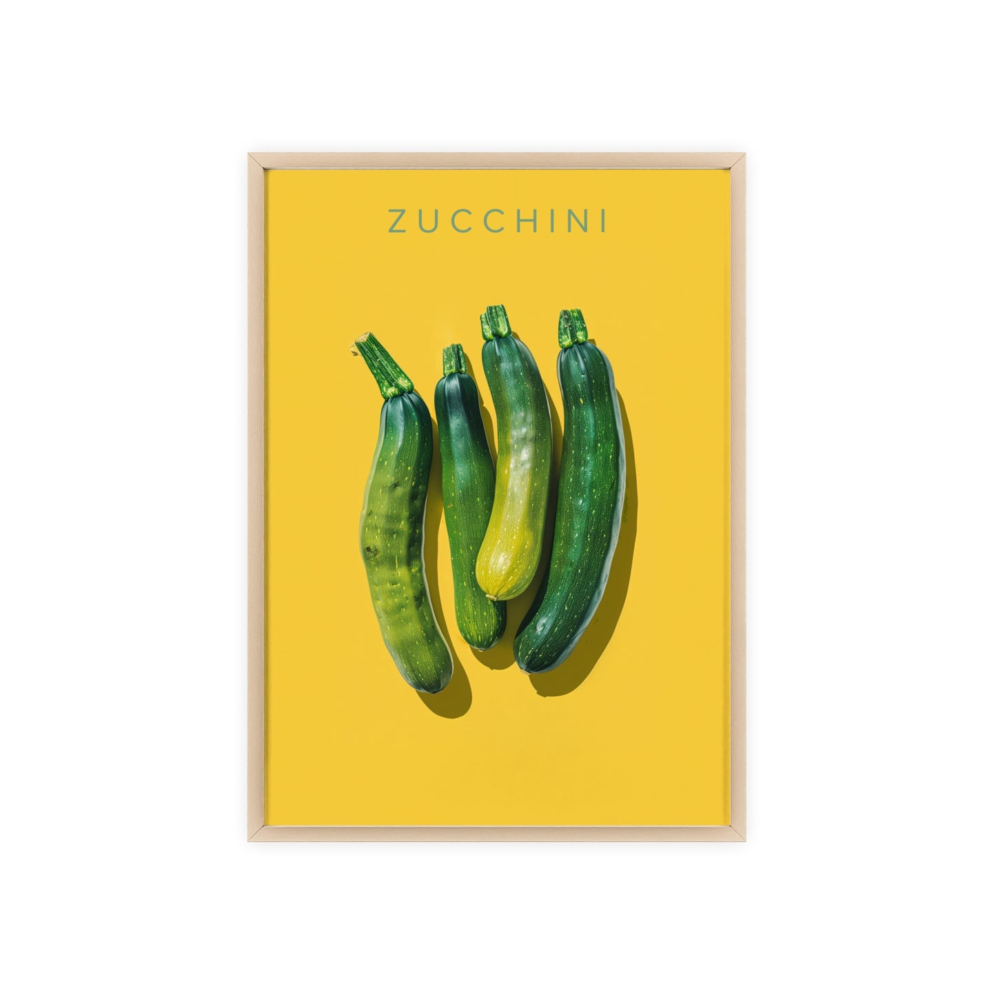 Zucchini - Poster in Rahmen