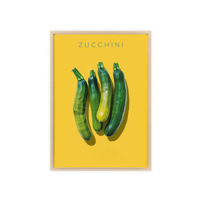 Zucchini - Poster in Rahmen