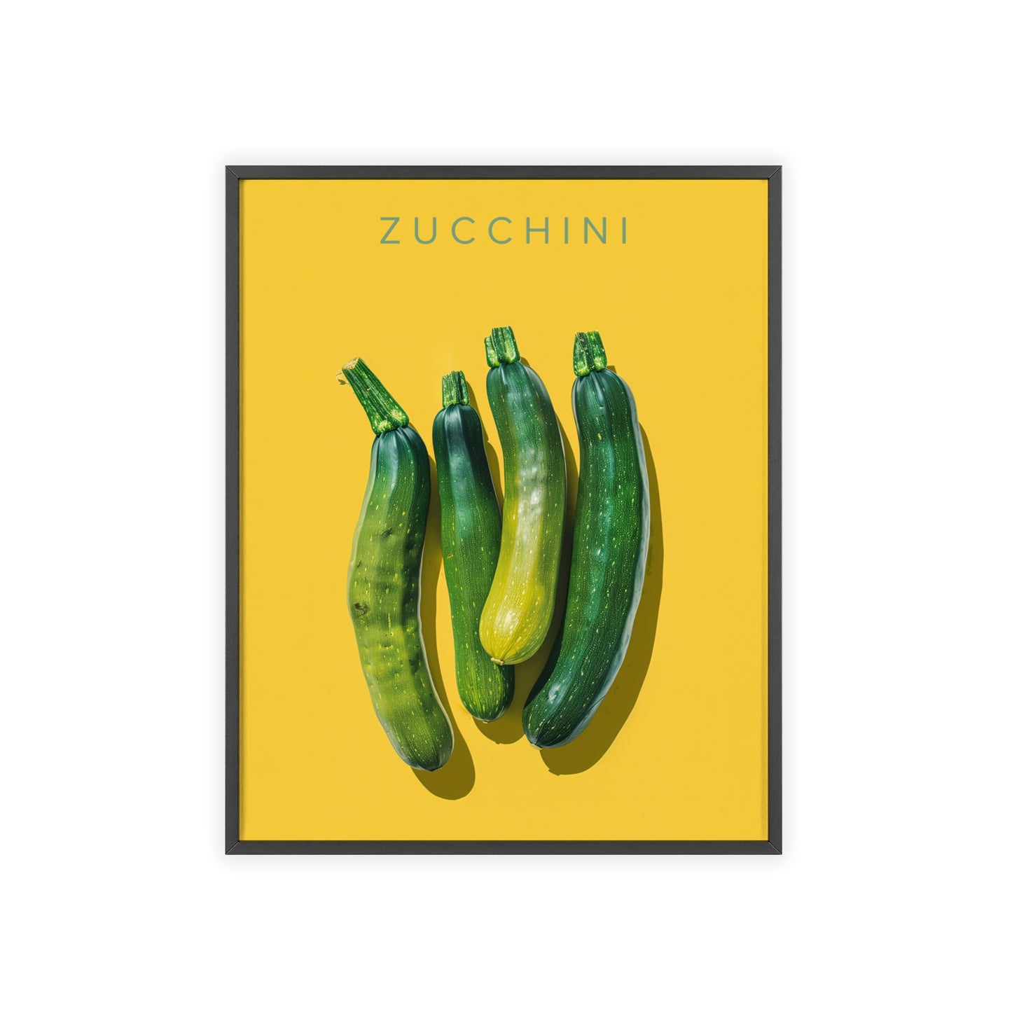 Zucchini - Poster in Rahmen