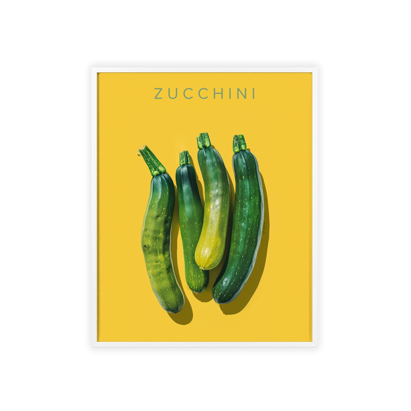 Zucchini - Poster in Rahmen