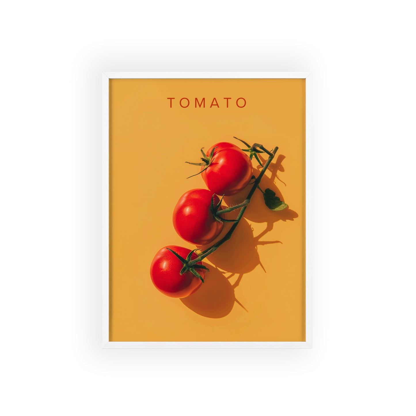 Tomaten - Poster in Rahmen