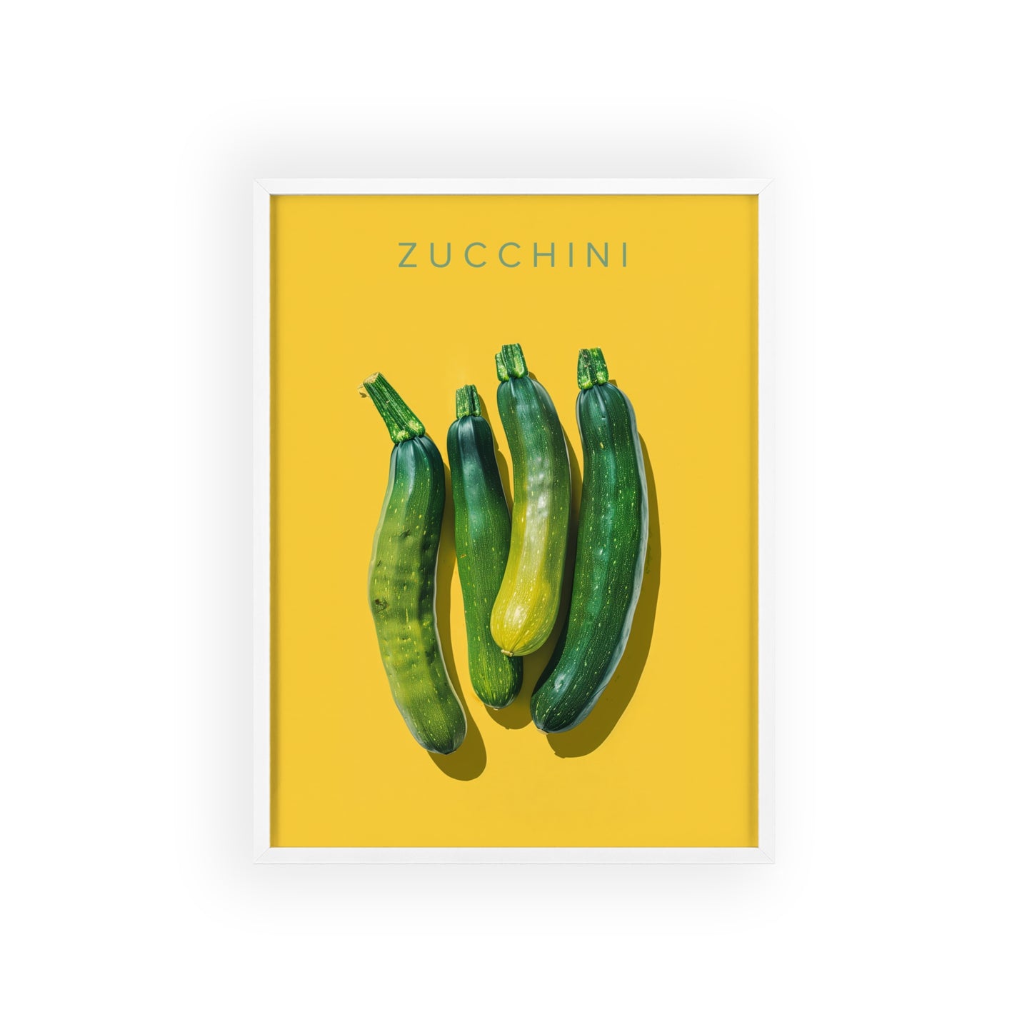 Zucchini - Poster in Rahmen