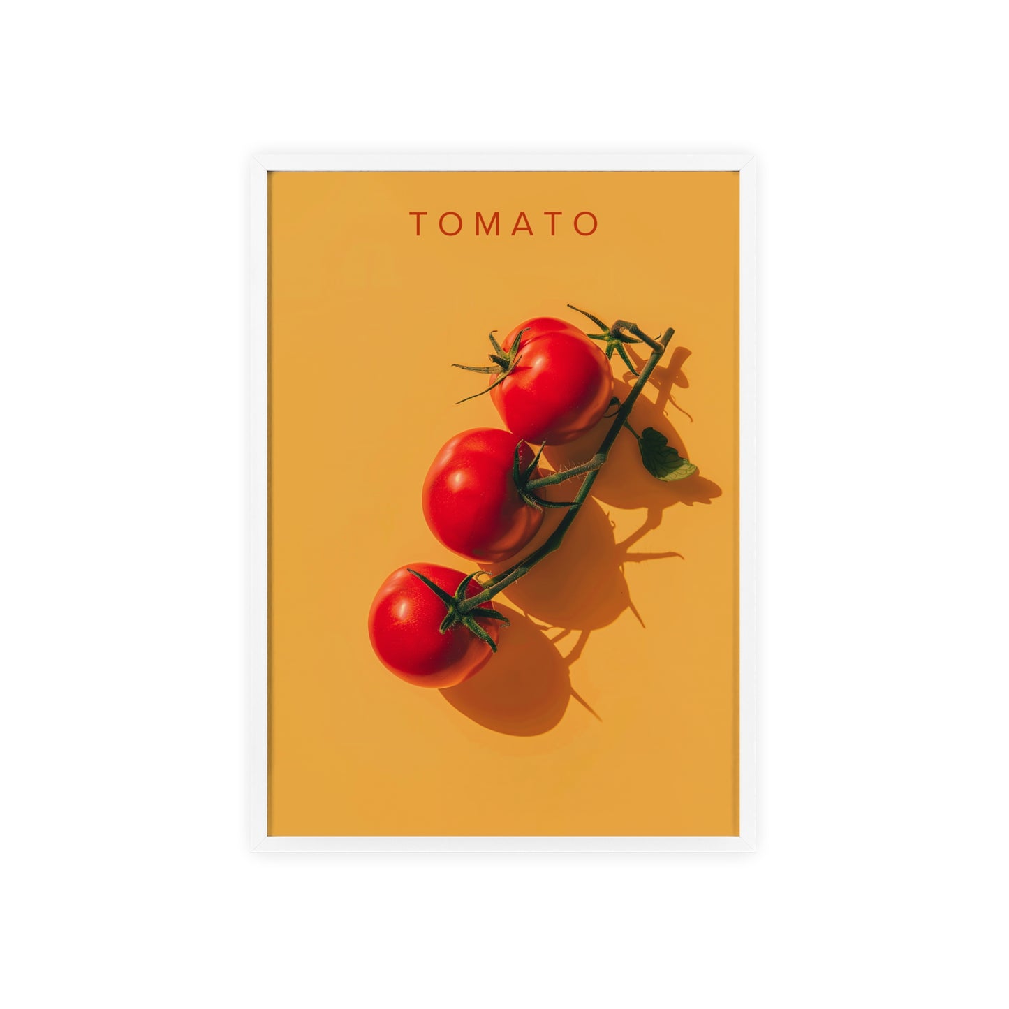 Tomaten - Poster in Rahmen