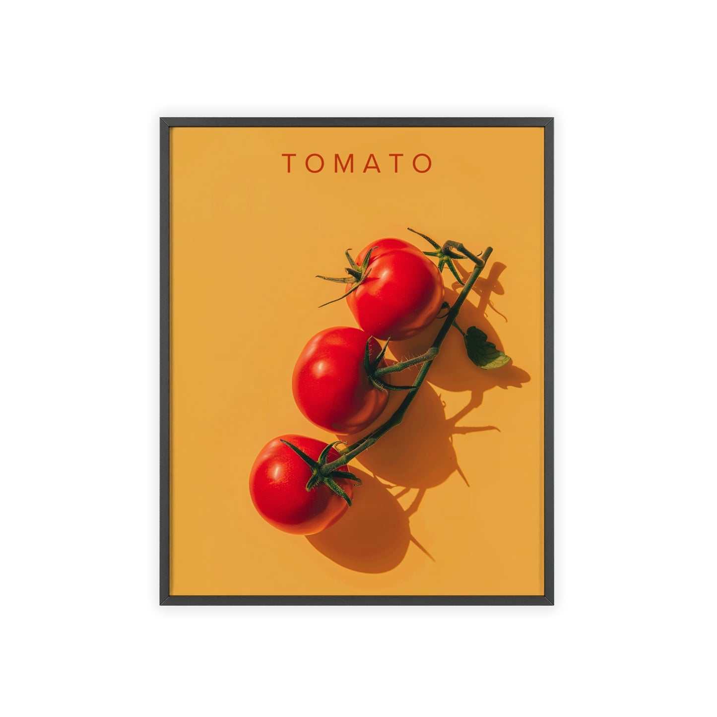 Tomaten - Poster in Rahmen