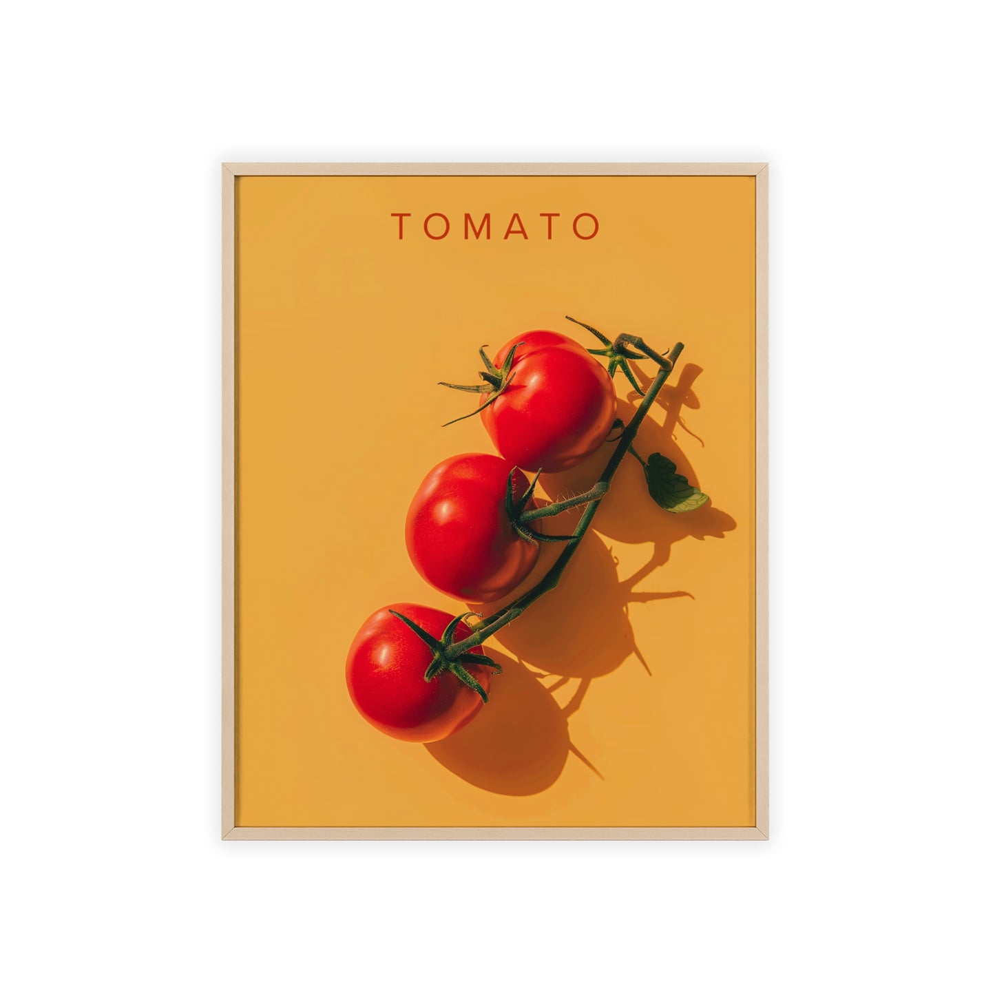 Tomaten - Poster in Rahmen