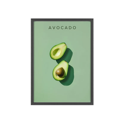 Avocado - Poster in Rahmen