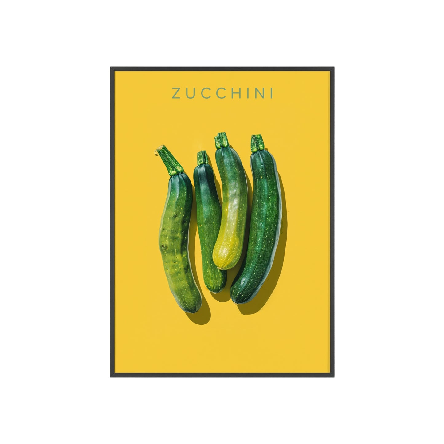 Zucchini - Poster in Rahmen