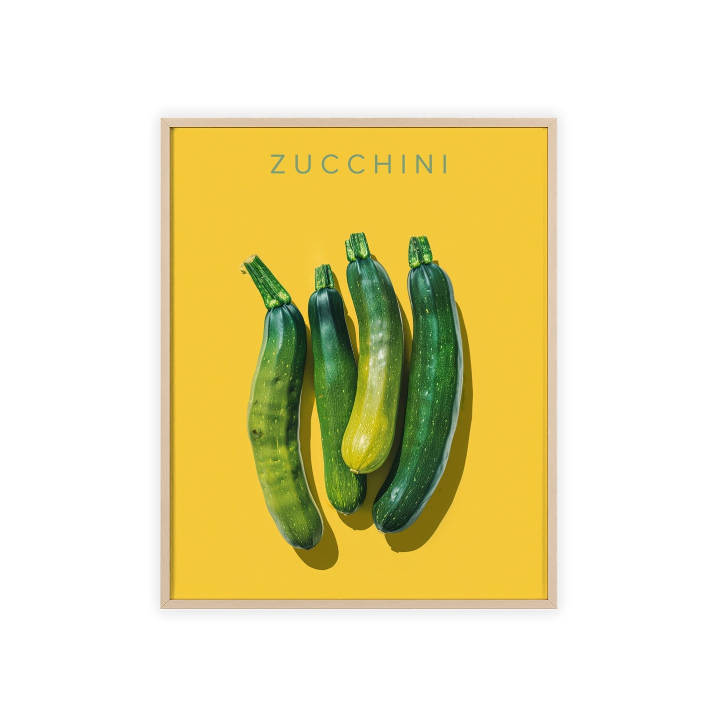 Zucchini - Poster in Rahmen