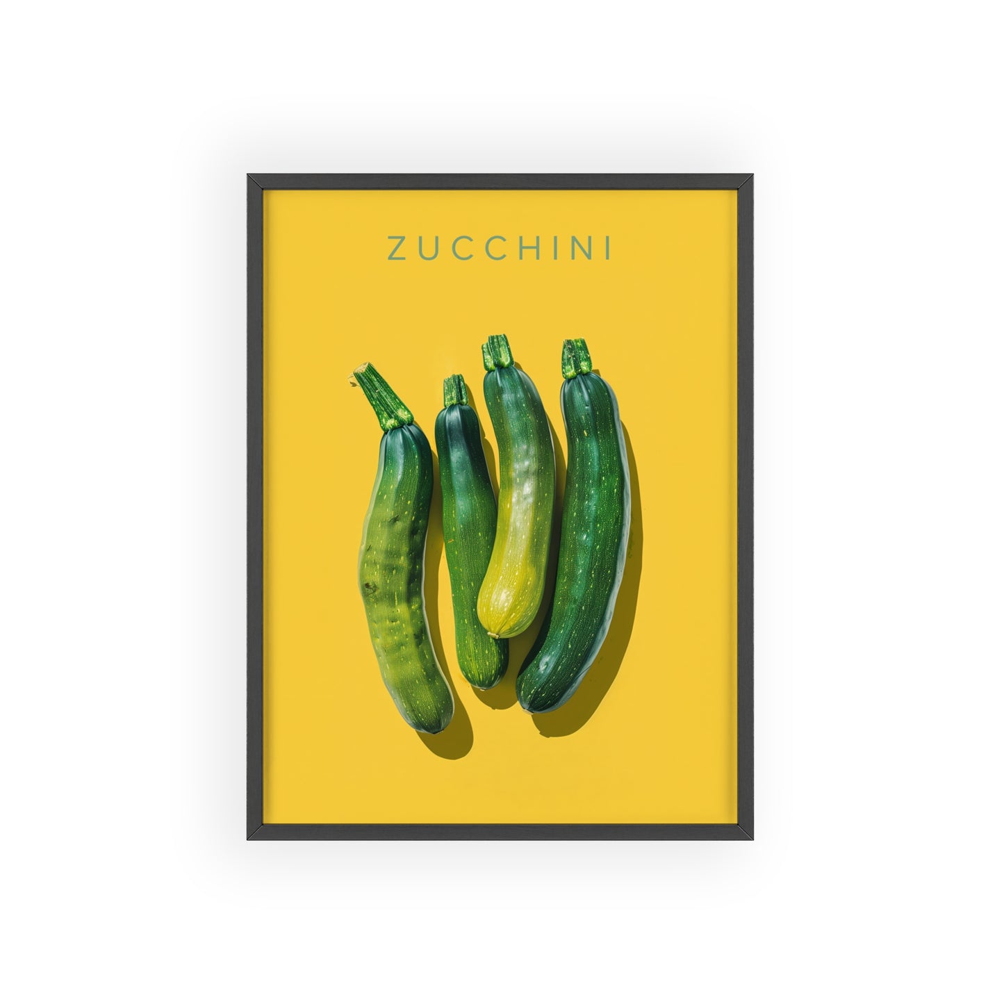 Zucchini - Poster in Rahmen