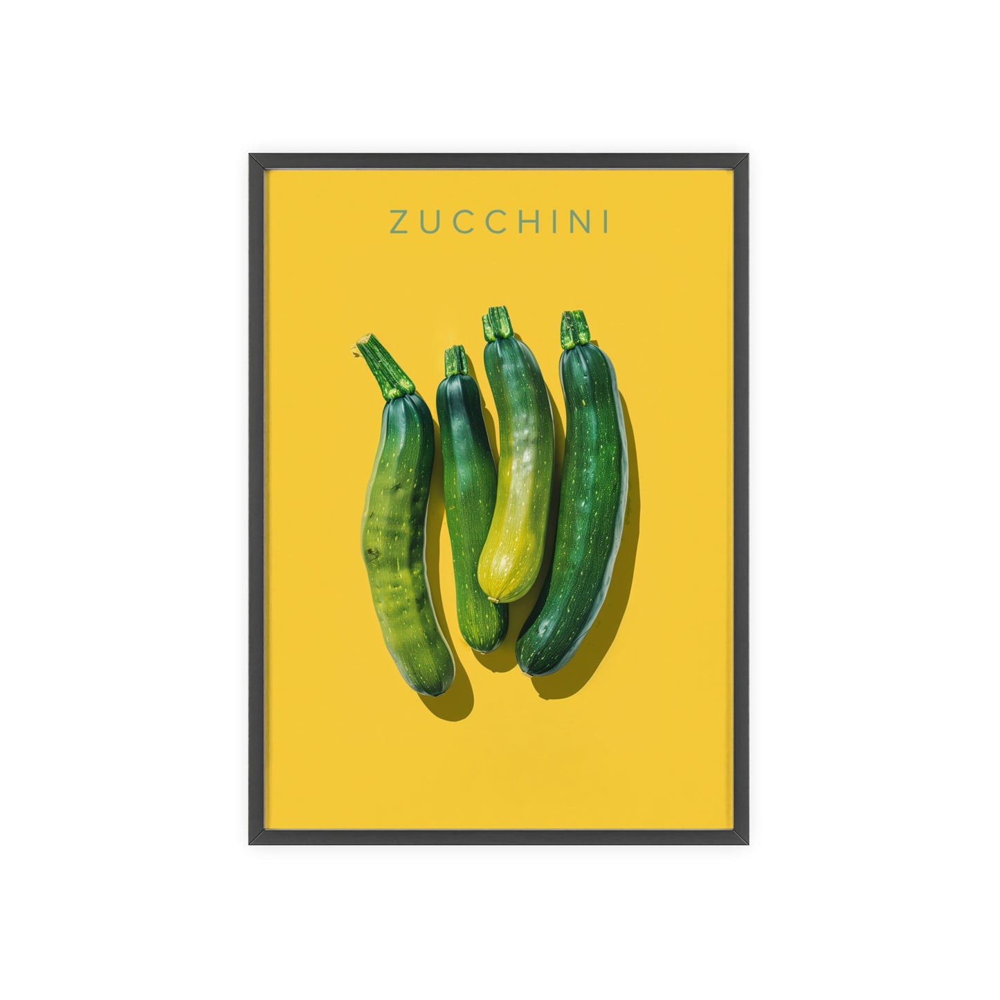 Zucchini - Poster in Rahmen