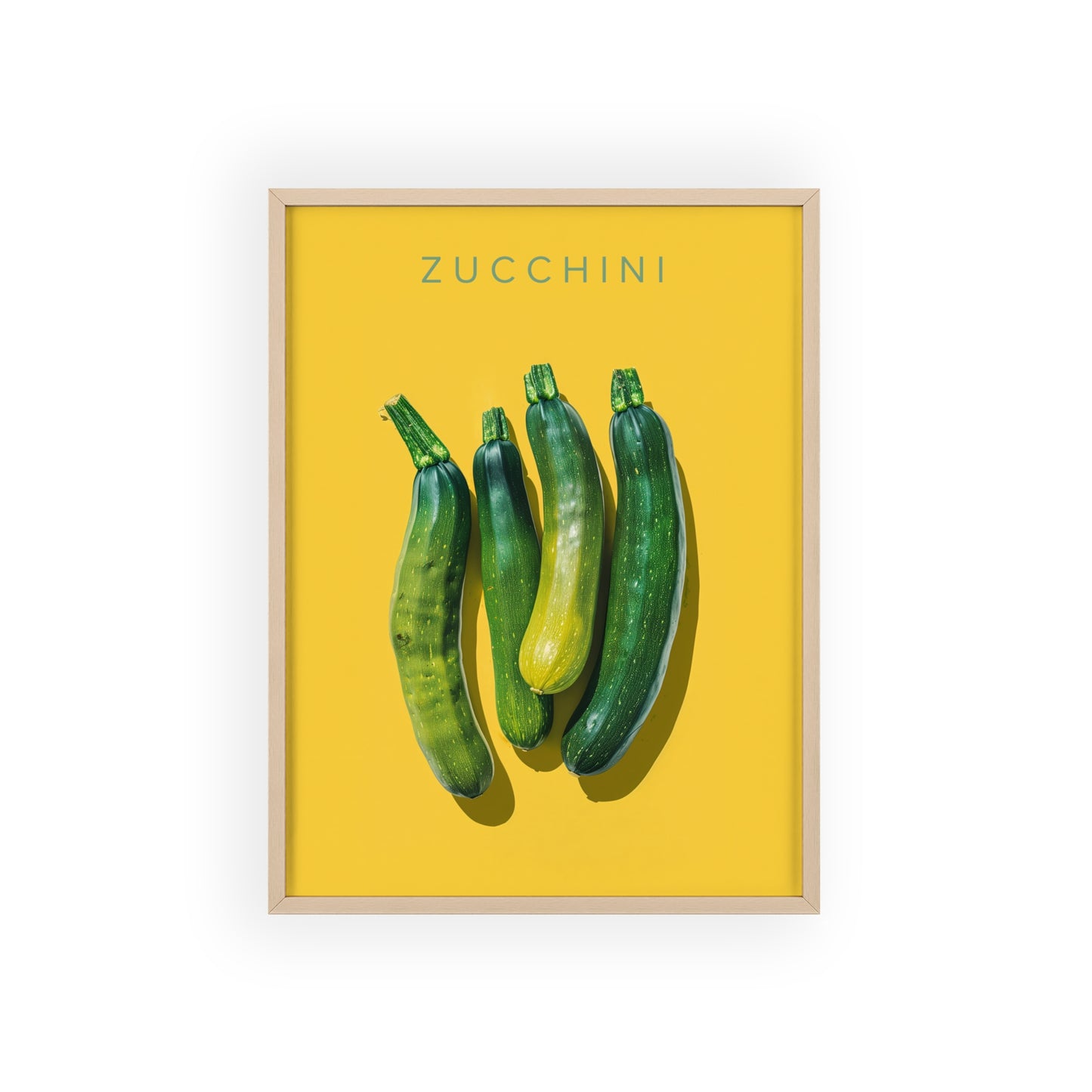 Zucchini - Poster in Rahmen