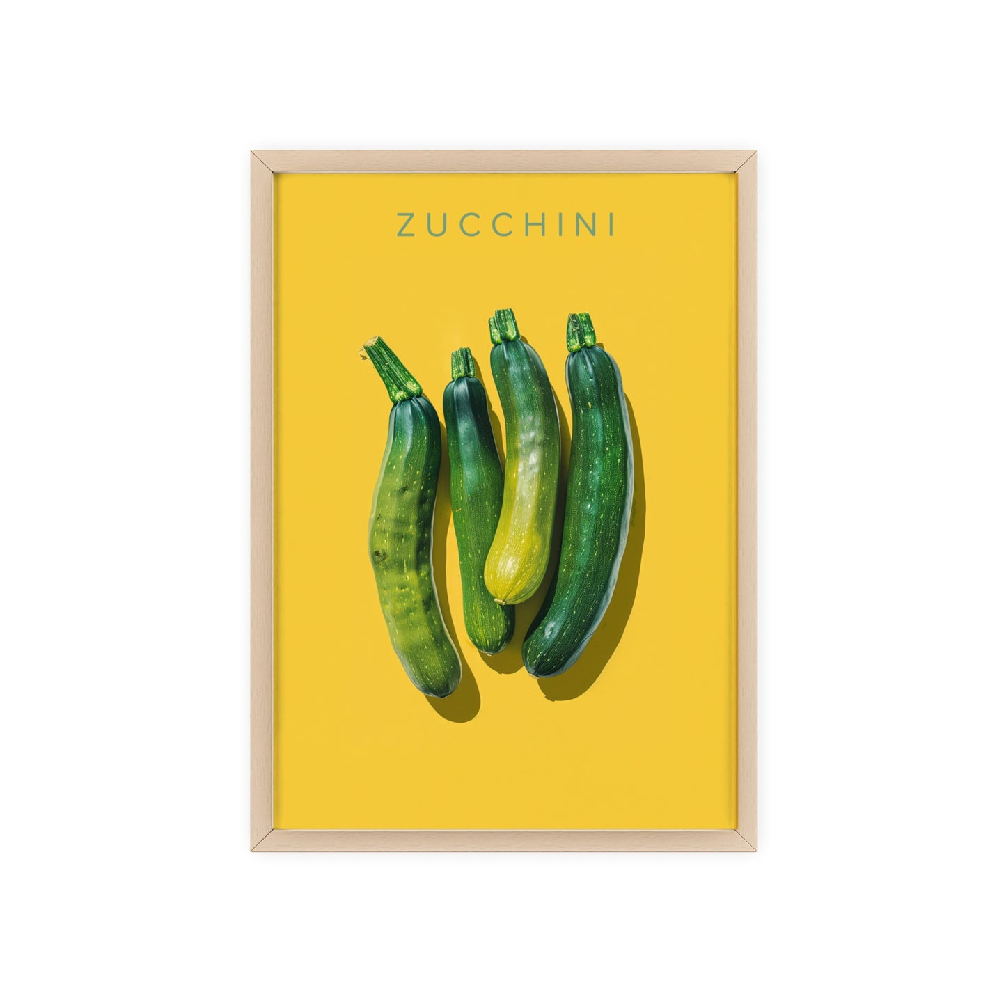 Zucchini - Poster in Rahmen