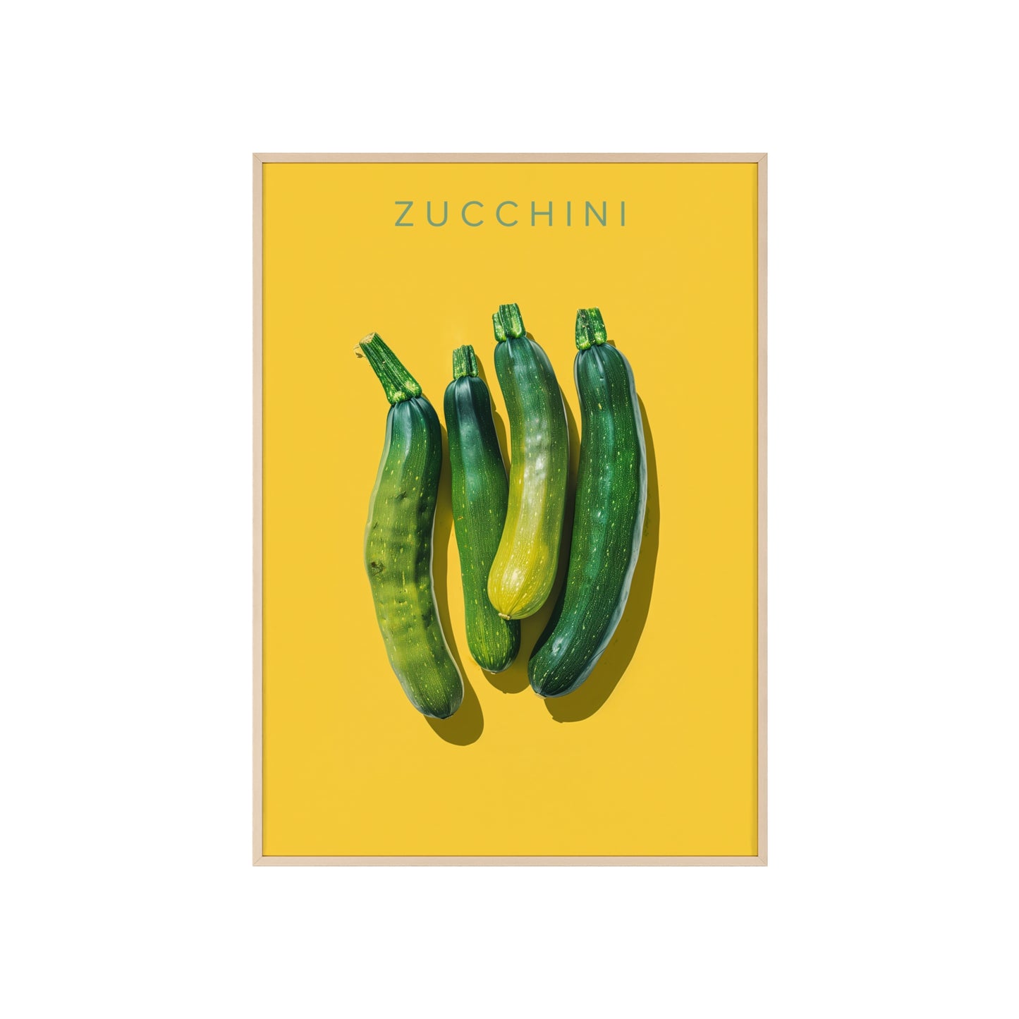 Zucchini - Poster in Rahmen