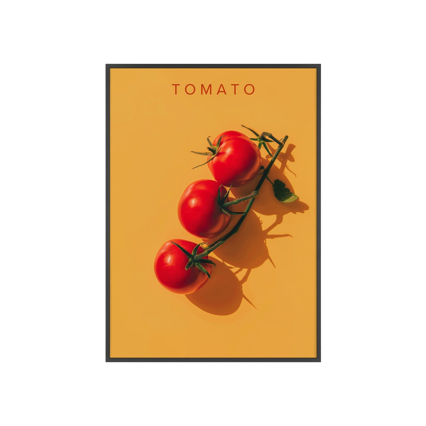 Tomaten - Poster in Rahmen