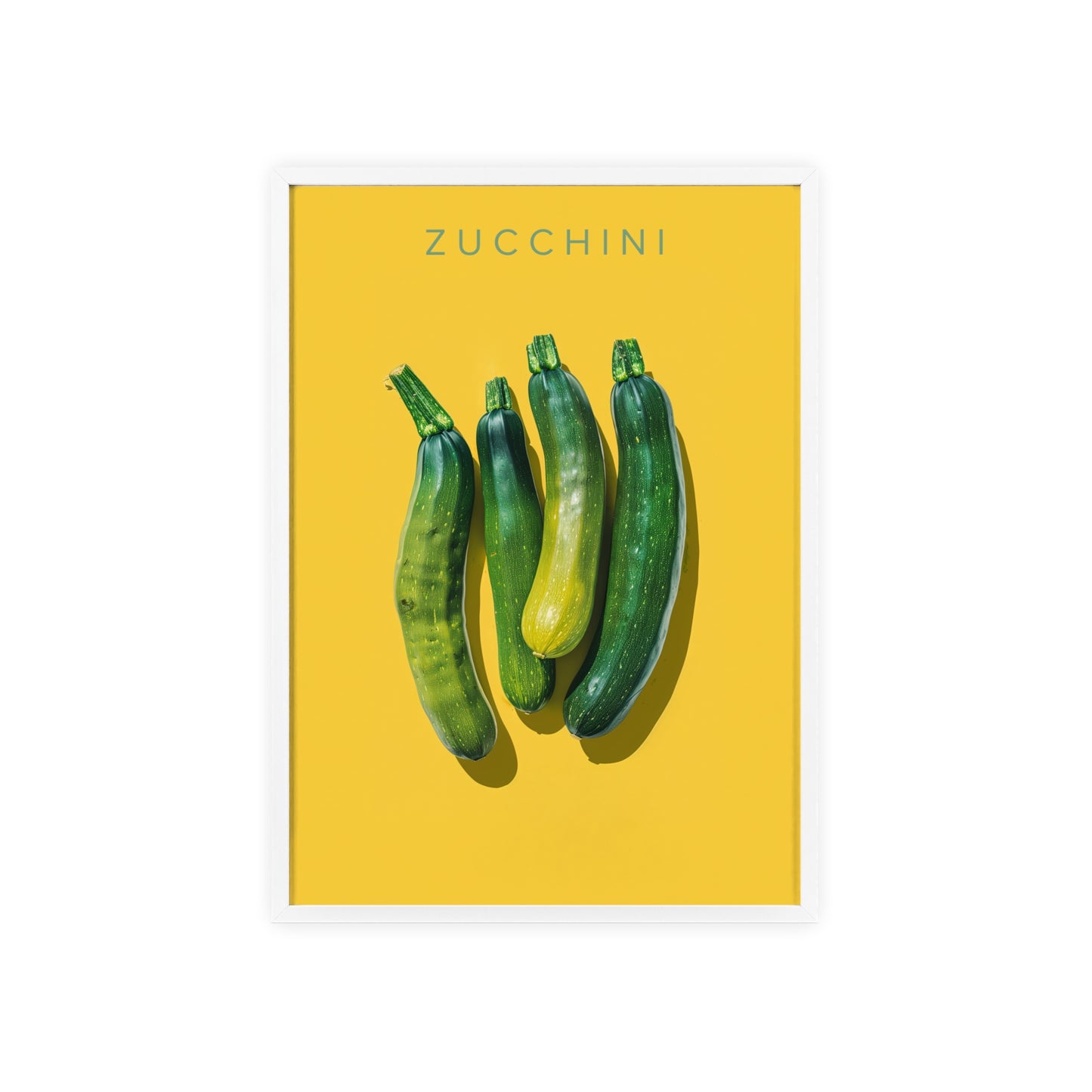 Zucchini - Poster in Rahmen