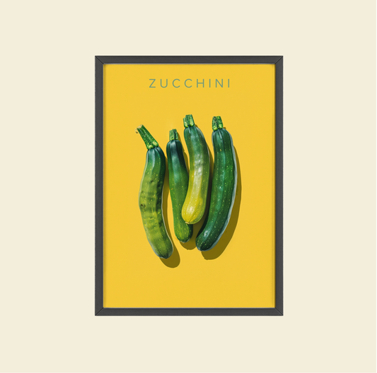 Zucchini - Poster in Rahmen